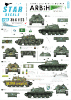 Star Decals 35-C1123 ARBiH - Armija Republike Bosne i Hercgovine (Muslim). T-55A tanks 1992-95 1/35